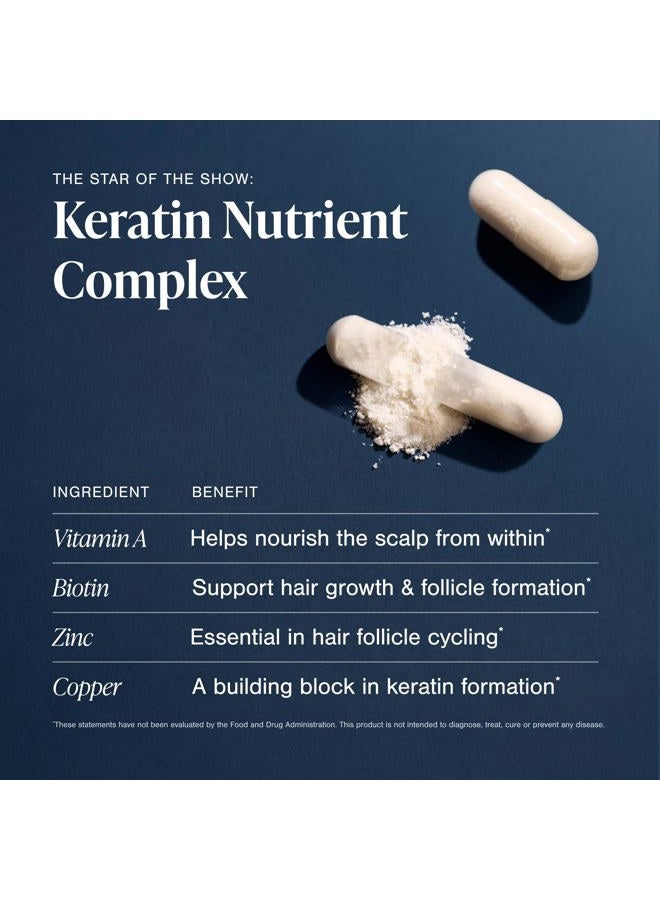 Viviscal مكملات دورة نمو الشعر 4D للنساء لشعر كامل وقوي وصحي؛ مصنوعة من الكيراتين وفيتامين A والبيوتين والزنك، إمداد لمدة 30 يومًا، 60 حبة - Image 5