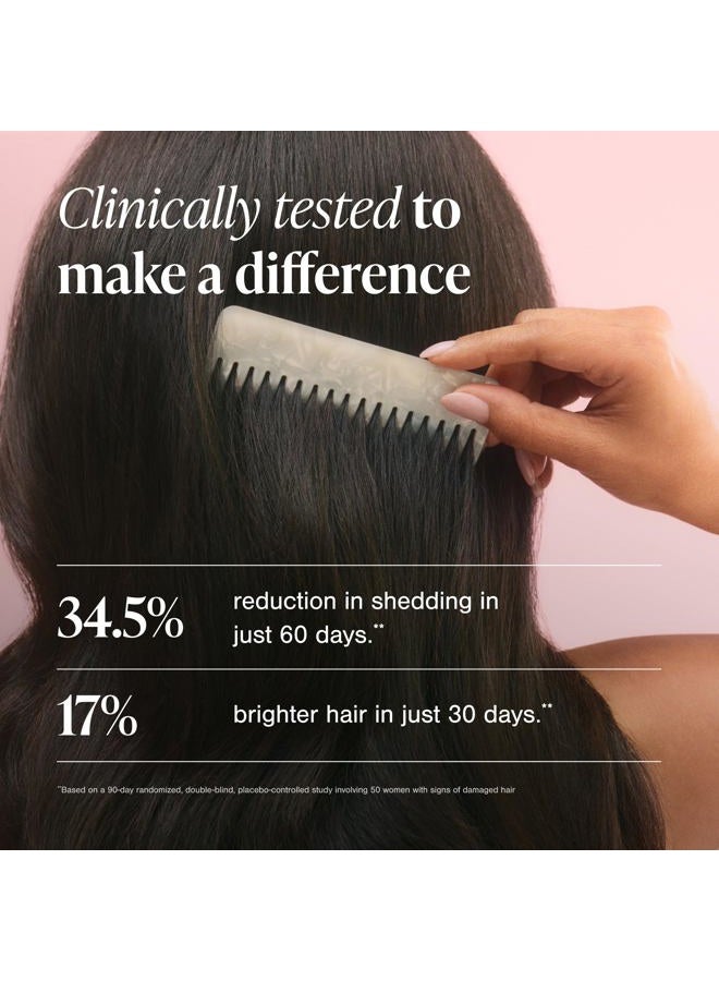 Viviscal مكملات دورة نمو الشعر 4D للنساء لشعر كامل وقوي وصحي؛ مصنوعة من الكيراتين وفيتامين A والبيوتين والزنك، إمداد لمدة 30 يومًا، 60 حبة - Image 4