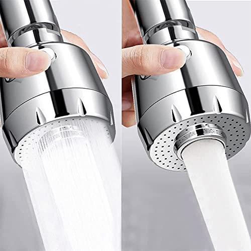 TOMATUS® 2 Pcs 360 Degree Swivel Water Faucet Aerator Nozzle Filter Water Saving Tap Diffuser Kitchen Accessories - Image 4