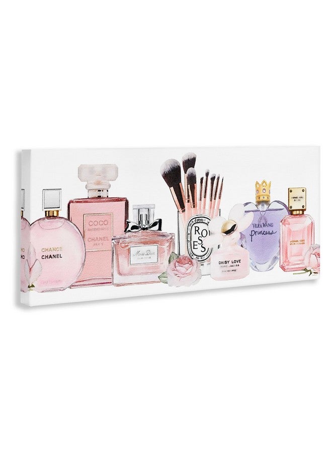 Stupell Industries Stupell Industries Women's Fashion Fragrance Glam Accessories, Design by Amanda Greenwood Wall Art, 13x30, Gallery Wrapped Canvas  - Image 3