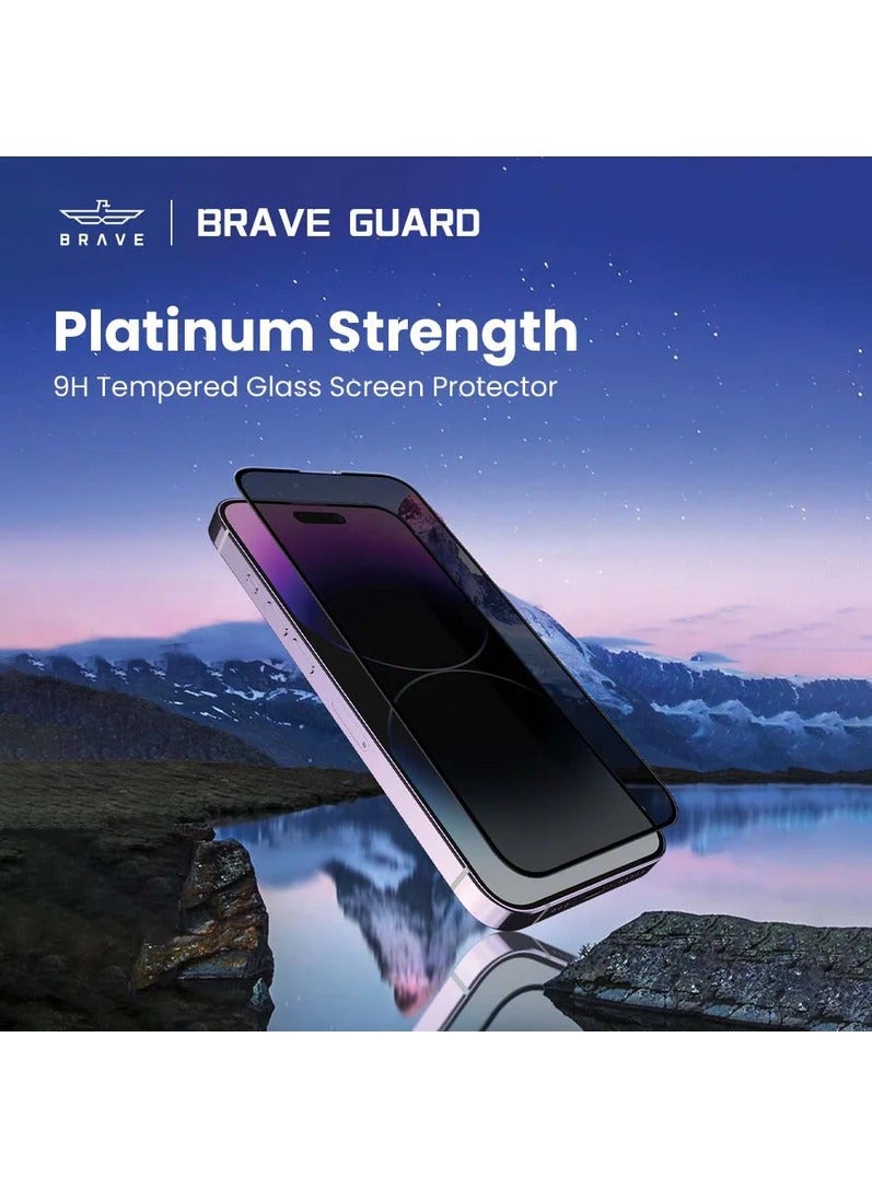 Brave Iphone 13 Pro Brave Privacy Screen Protector , Impact & Scratch Protection - Image 1