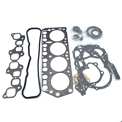 ZDTOPA 4Y Engine Overhaul Gasket Kit 04111-73046 50126000 Full Gasket Set Compatible for Toyota Hilux Crown Dyna Hiace 4Y Petrol 2.2L Engine - Image 1