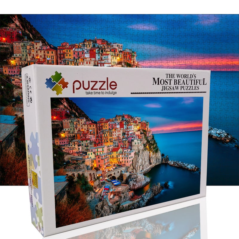 White Cardboard 1000-Piece Jigsaw Puzzle To Figure Personality Medium-Sized Packaging Source Manufacturers - Image 3