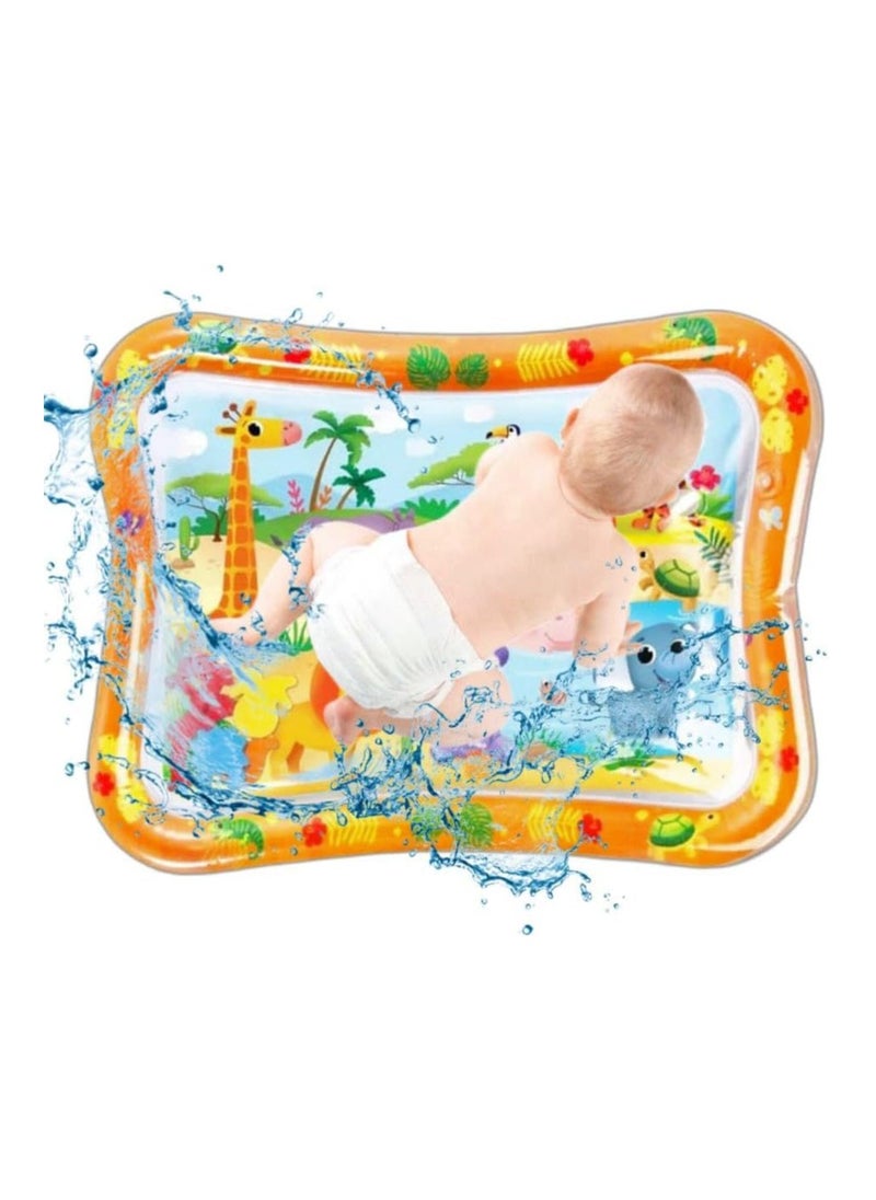 MUMS PLANET Baby Tummy Time Water Mat , Premium Activity Center Promoting Baby Toys & Sensory Toys,Baby play mat Visual Stimulation , new born and baby toys Gift for Boys & Girls  - Image 3