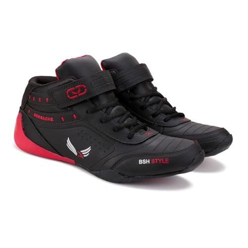 BERSACHE Premium Sports,Gym, Trending, Stylish Running Shoes For Men (Black),6 UK - Image 1
