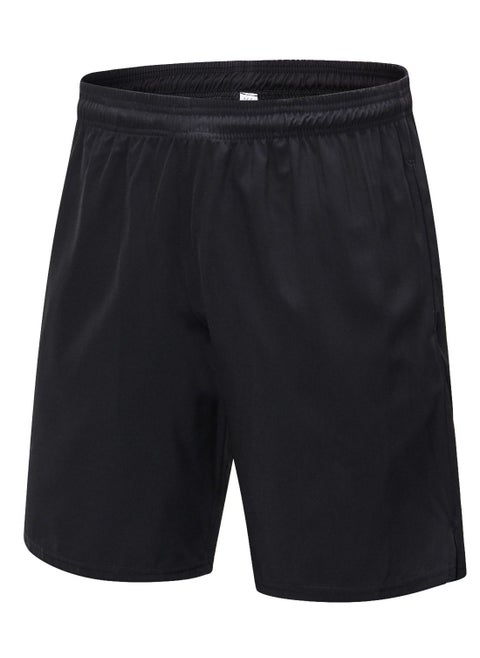 Men Quick Dry Breathable Running Shorts Black