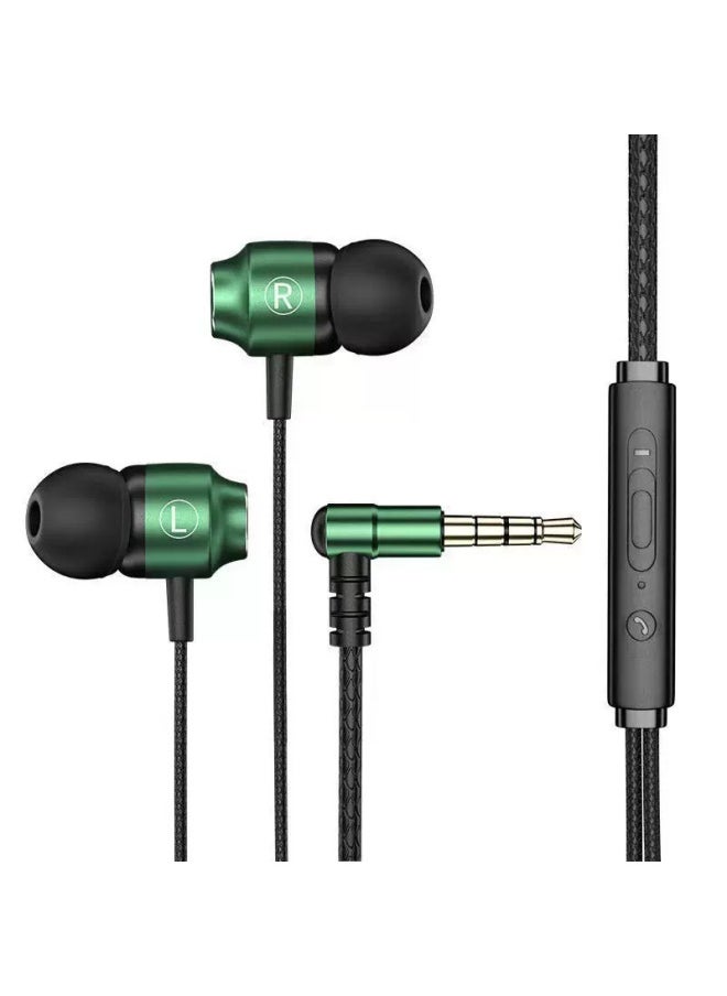 Generic - Metal Game Headset In-Ear Suitable For Apple Android TYPE-C E-Sports Music Universal Subwoofer Earplugs-Color:Clip-on Digital Type-c White - Image 1