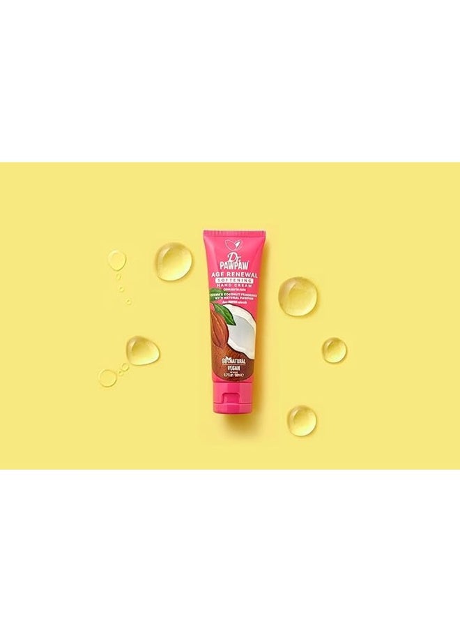 Dr.PAWPAW - Dr. Pawpaw Age Renewal Softening Hand Cream, Cocoa & Coconut Fragrance With Natural Pawpaw, 50Ml - Image 1