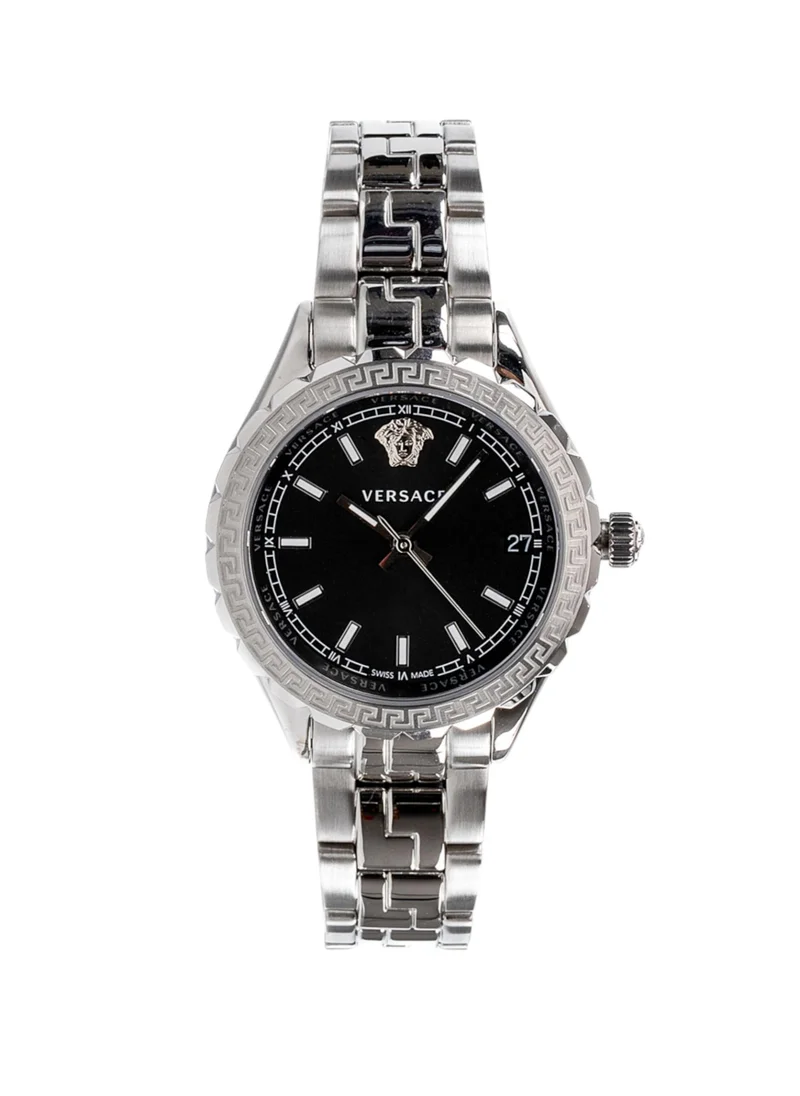 VERSACE Hellenyium GMT Black Dial Watch