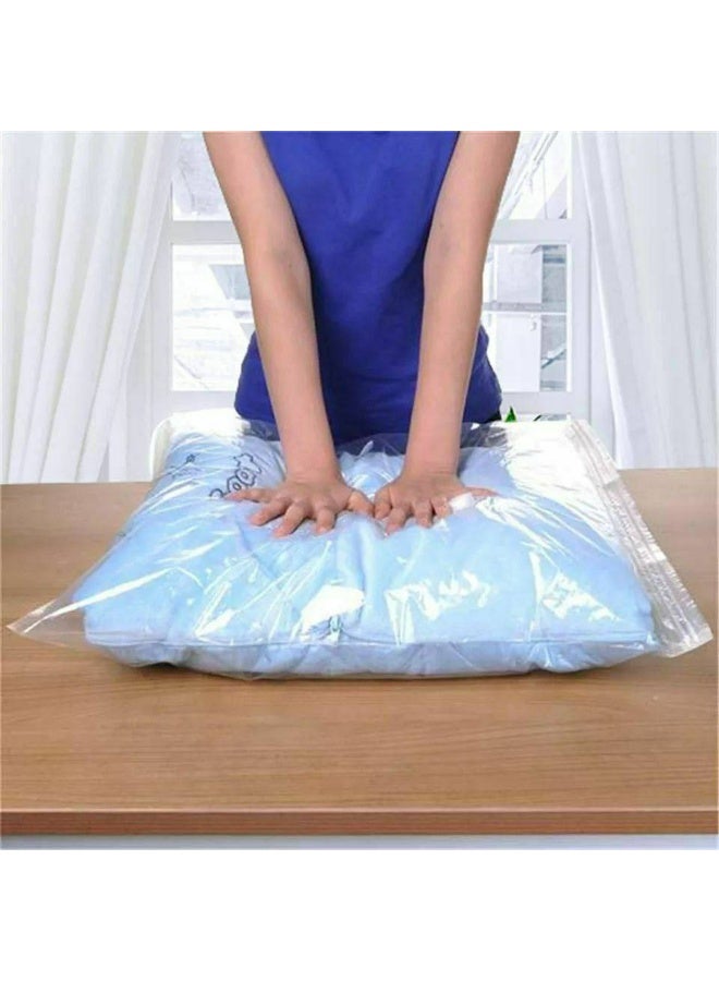 Generic valueable 1 Vacuum-sealed storage bags, strong, space-saving, reusable, and provide 80% more storage space (70 x 100 cm). - Image 1