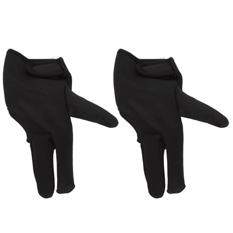 Heat Resistant Barber Glove: 3 Finger Design, Reusable Cotton Material, Adjustable Wrist Strap, Hair Styling Glove - Comfortable Secure Fit, Heat Protector Glove for Barber Stores, Beauty Salons - Image 4
