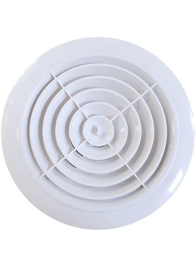 Adjustable Round Air Vent Louver Grille Cover 125mm Exhaust Ducting Ventilation - Image 2