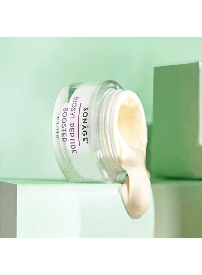 sonage Biosyl Peptide Booster Antiaging Cream & Daily Moisturizer For Face With Peptides Hyaluronic Acid Antiaging Formula To Reduce The Look Of Fine Lines And Wrinkles 30 Ml - Image 3