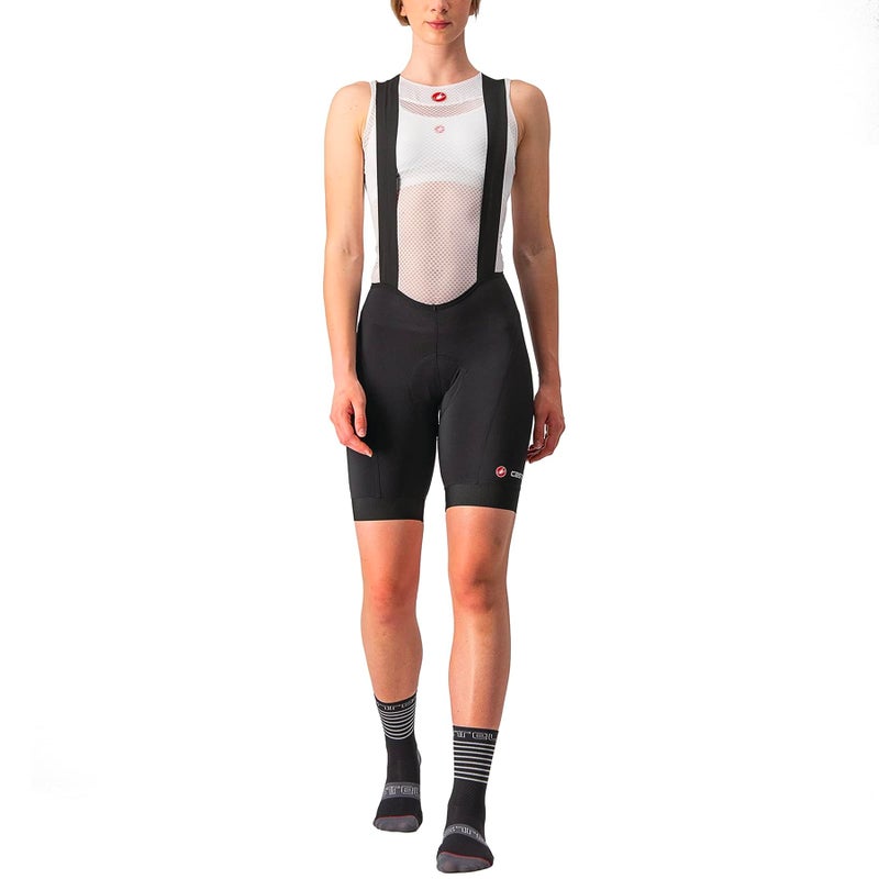 CASTELLI Womens Endurance Bibshort for Road and Gravel Biking I Female Padded Cycling Shorts Black Medium - Image 2
