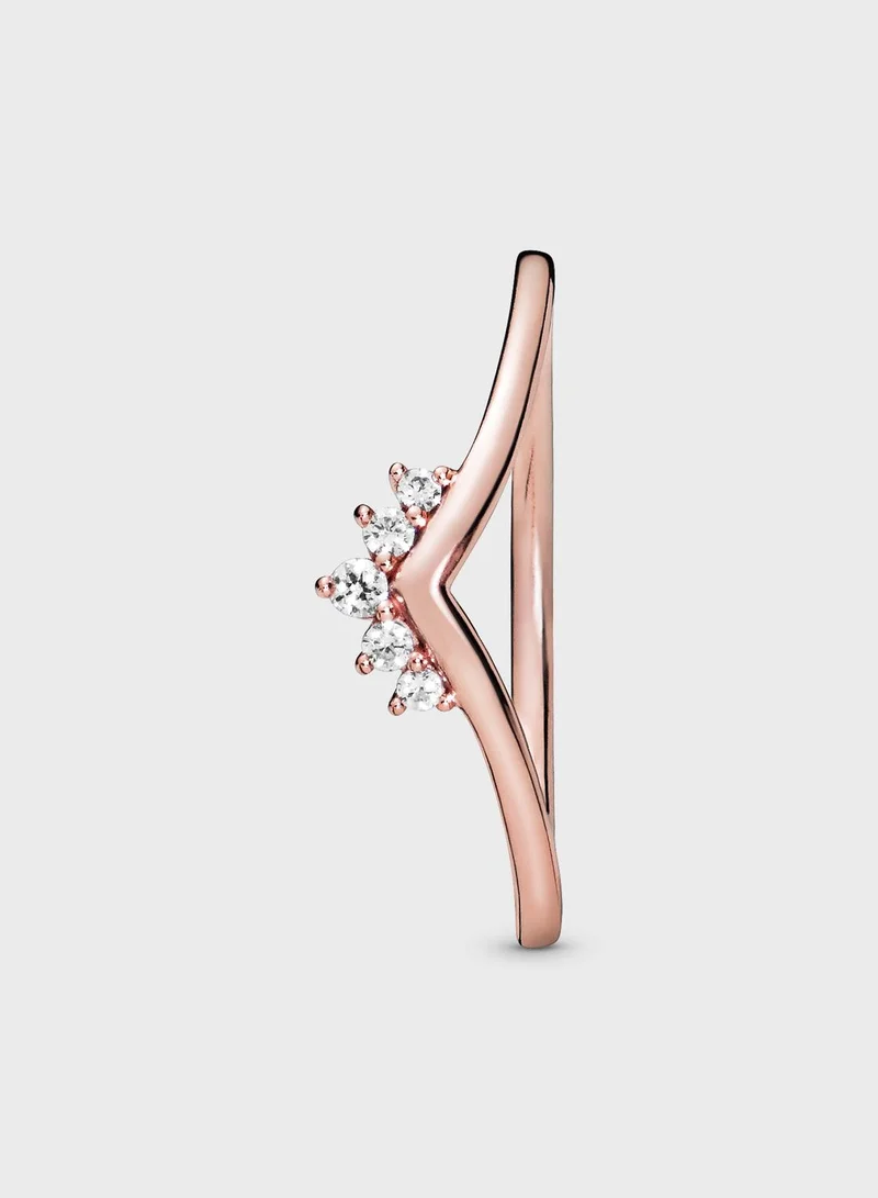 PANDORA Tiara Wishbone Ring