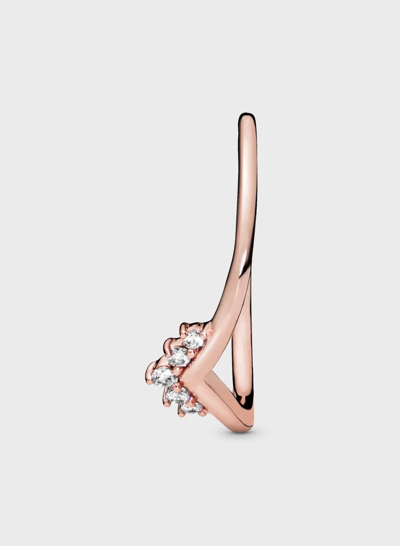 PANDORA Tiara Wishbone Ring
