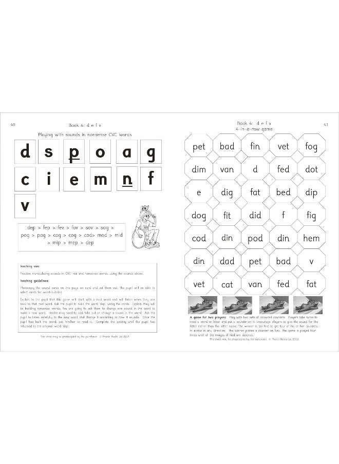 Phonic Books Moon Dogs Set 1 Activities: Sounds of the alphabet  - Image 4