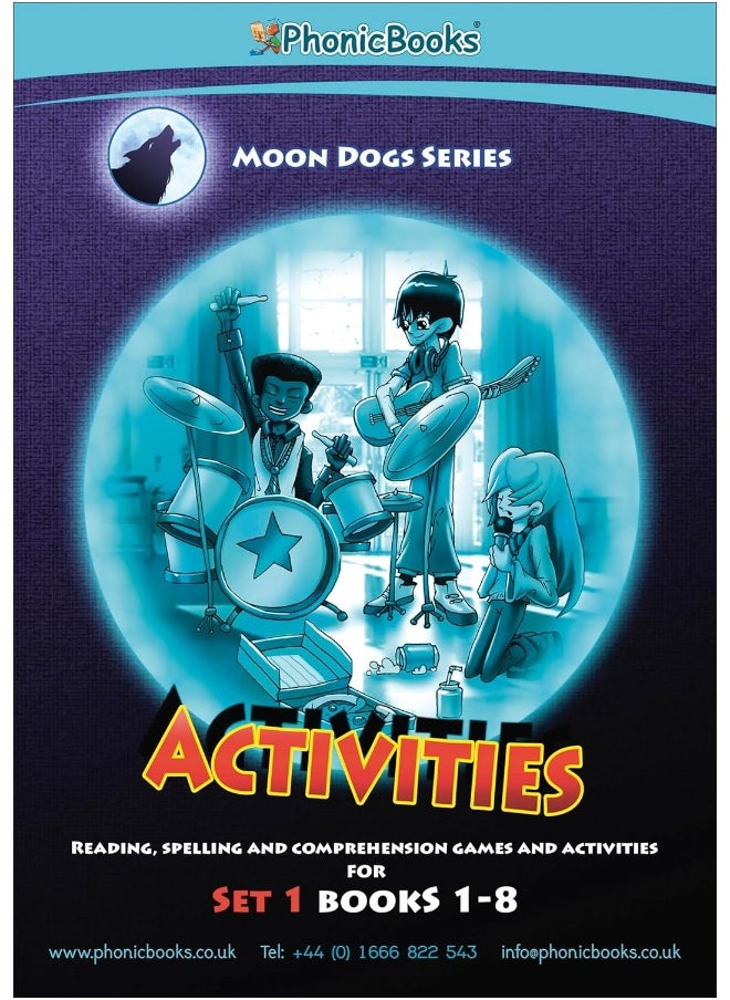 Phonic Books Moon Dogs Set 1 Activities: Sounds of the alphabet  - Image 1