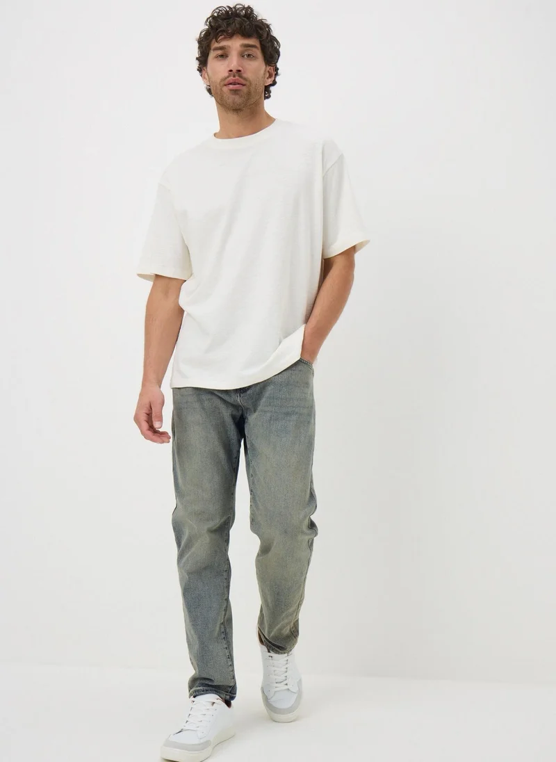 Matalan Green Wash Slim Fit Jeans