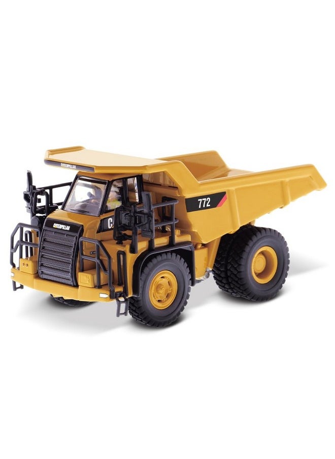 Diecast Masters Diecast Masters 1:87 Scale Caterpillar 772 Off-Highway Dump Truck | HO Scale Series Cat Trucks & Construction Equipment Model 85261  - Image 1