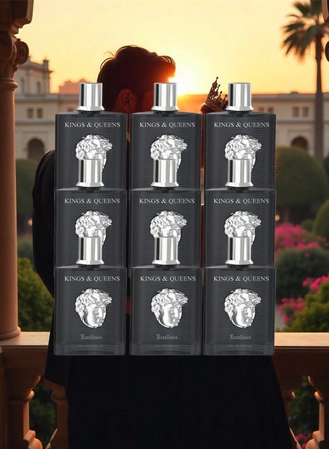 عماران 9 قطع عطر كينجز اند كوينز اكسلانس للجنسين 100 مل - Image 1