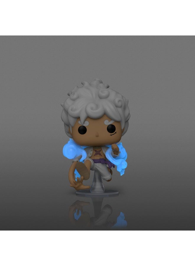 Funko Pop Animation One Piece Glow-In-The-Dark Luffy Gear Five Chase Vinyl Figure (14 Cm) - Image 3