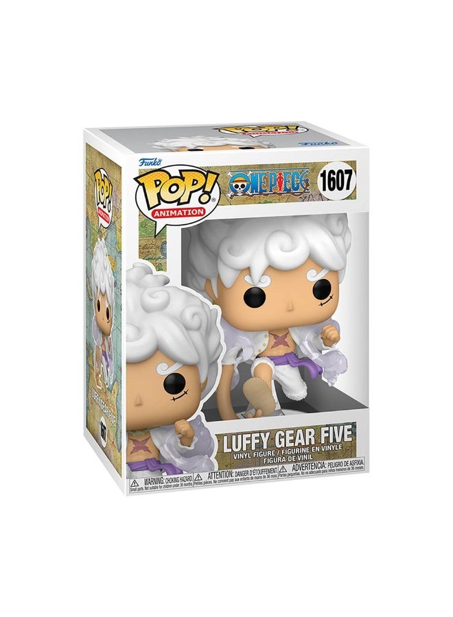 Funko Pop Animation One Piece Glow-In-The-Dark Luffy Gear Five Chase Vinyl Figure (14 Cm) - Image 1
