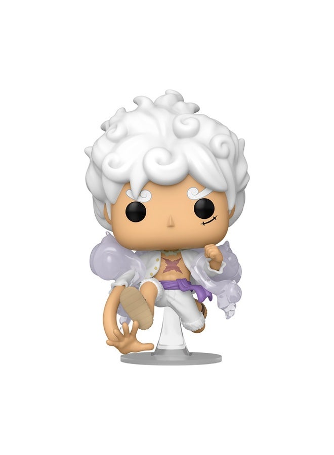 Funko Pop Animation One Piece Glow-In-The-Dark Luffy Gear Five Chase Vinyl Figure (14 Cm) - Image 2