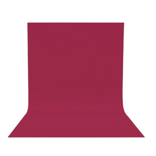 SMILEDRIVE® Photography Background Sheets - Backdrop Sheets 60 x 120 cm Waterproof Wrinklefree PVC Material (Maroon) - Image 1