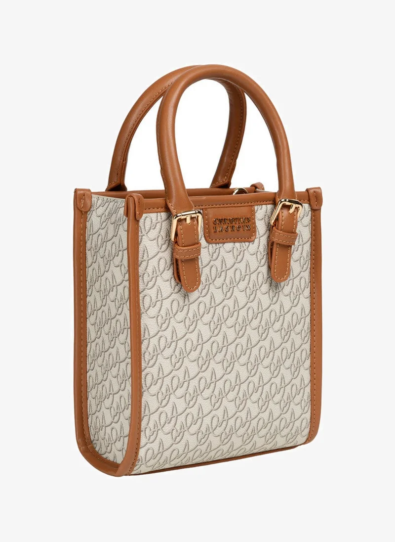 Christian Lacroix Christian Lacroix Women's Aficionados Mini Tote Bag - Beige