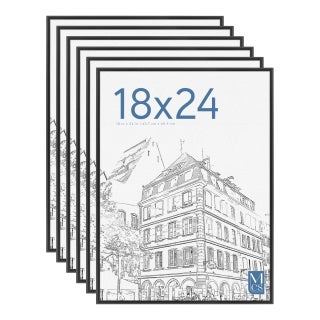 MCS Original Poster Frame 18x24 Black Lightweight Vertical  Horizontal Wall Hanging Large Picture Frame for Posters Art Prints  Gallery Wall 6Pack - pzsku/Z186FBECC157335D16F21Z/45/1749490604/f5881a8b-5bf8-407e-afce-622bc02d07f8