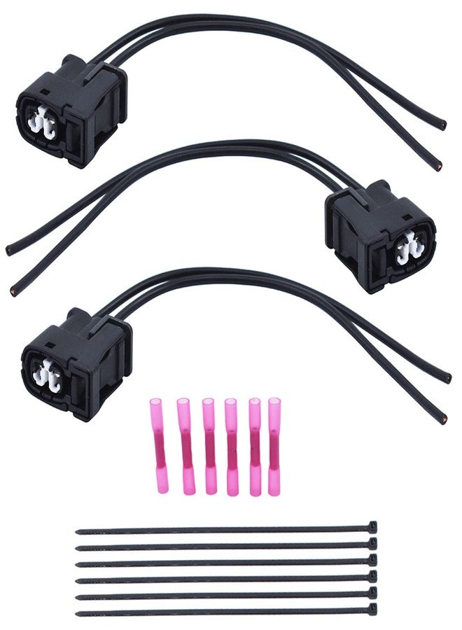 Silscvtt Ignition Coil Connector Plug with Wires 90919-02205 Replacement for Toyota Lexus IS300 GS300 SC300 3 Pieces 90919-02216 - Image 3
