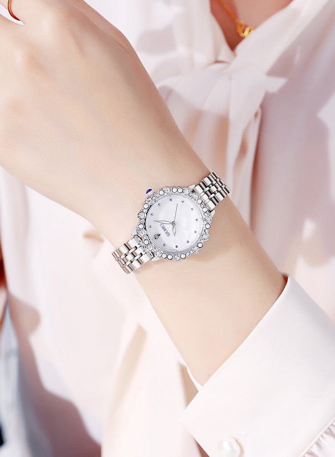 SKMEI Analog Alloy Round Waterproof Wrist Watch  1799SI-8881F23 - Image 3