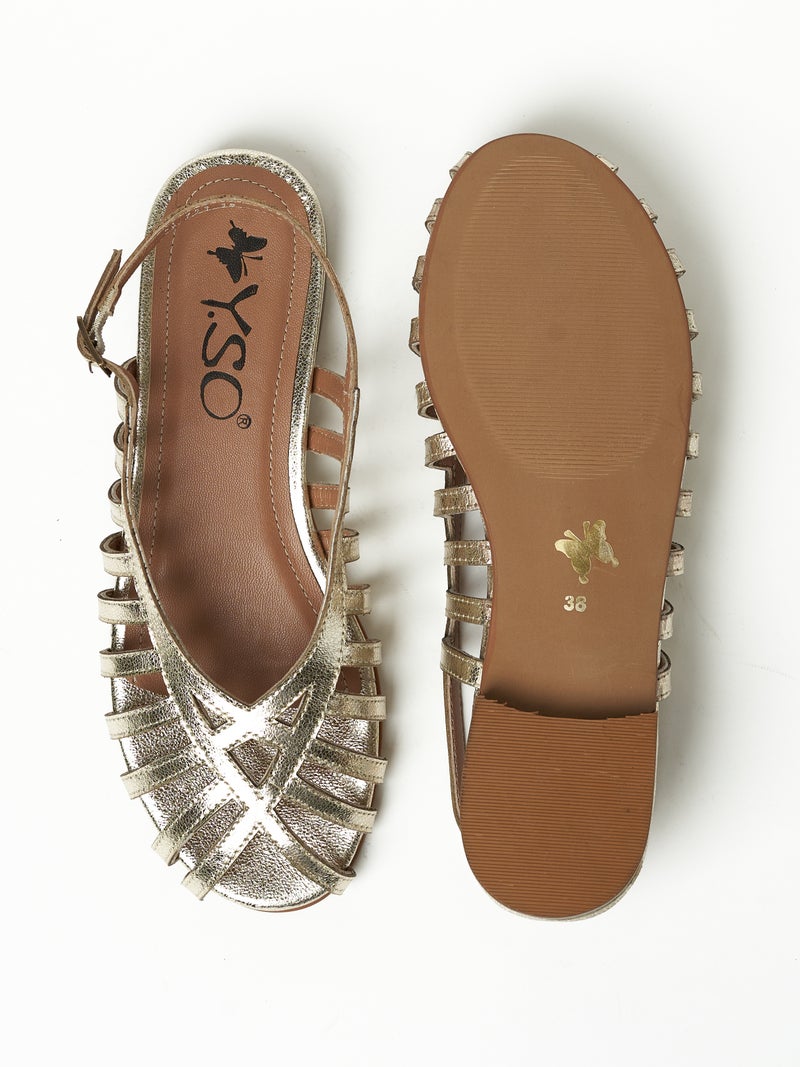Y.so Women's Flat Slip-On Sandals – Comfortable & Stylish Everyday Footwear - Image 5