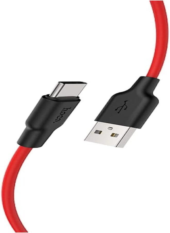 Hoco HOCO X21 Plus Silicone charging cable for Type-C(L=2M) 
