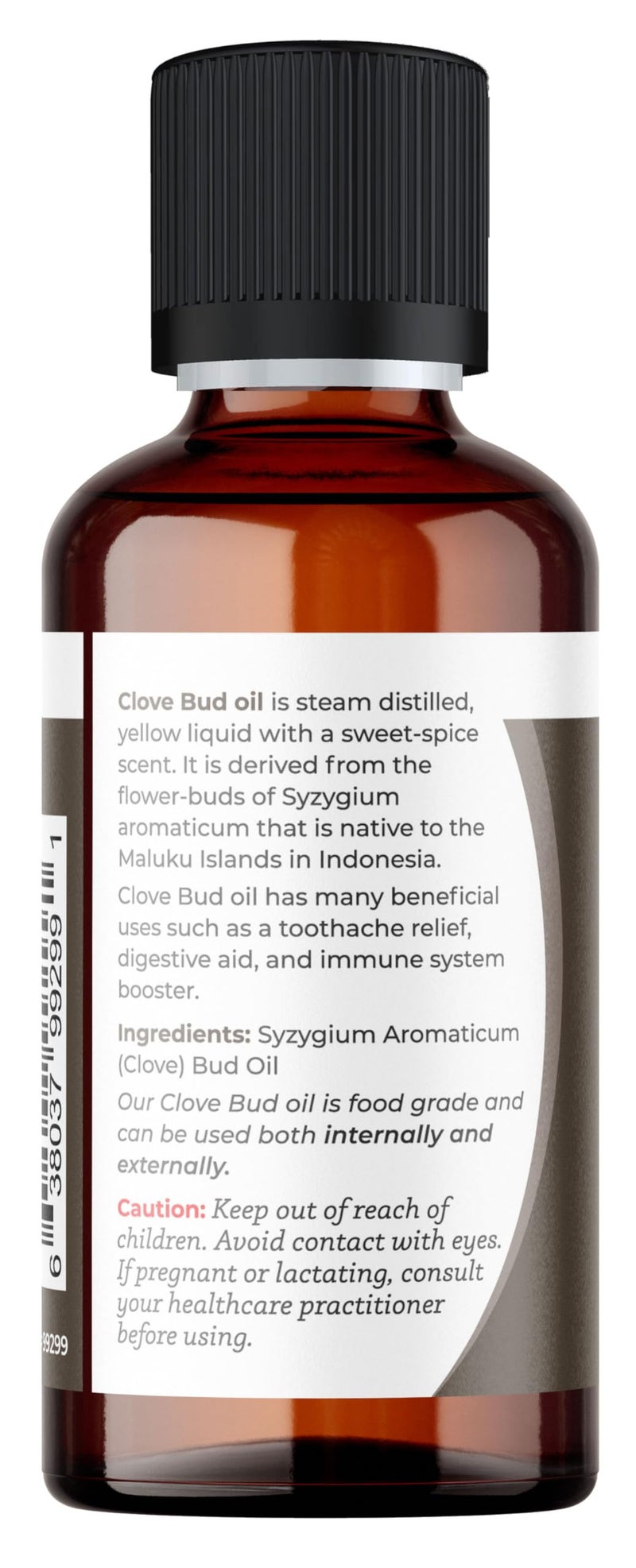 Viva Doria 100% Pure Clove Bud Essential Oil, Undiluted, Food Grade, 30 mL (1 Fluid Ounce) - Image 3