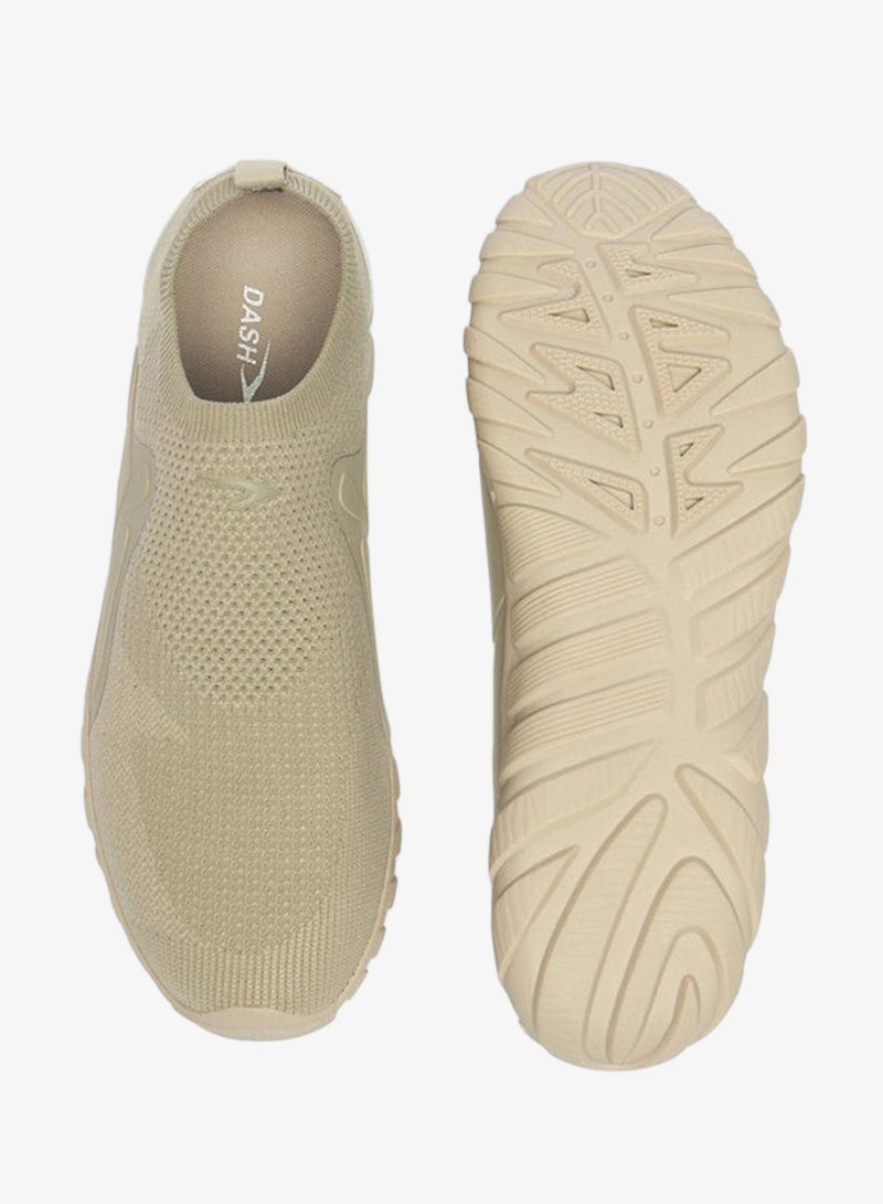 Dash Men's Textured Slip-On Walking Shoes with Cushioning - Image 3