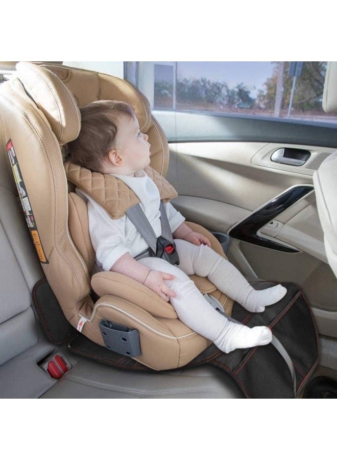 Car Seat Protector for Baby Child Car Seats - Auto Seat Cover Mat for Under Carseat - Image 2