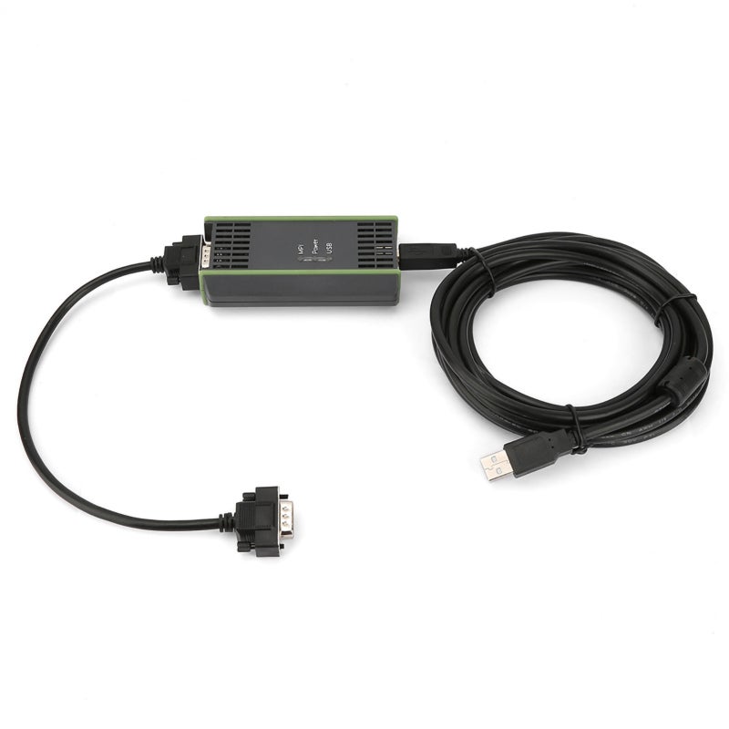 كابل برمجة PLC: 4 متر مع غلاف PVC و7 نوى - موصل مطلي بالنيكل منخفض المقاومة وعزل بصري لاتصال أجهزة PLC ومشاشات اللمس من سلسلة سيمينس S7 - Image 2