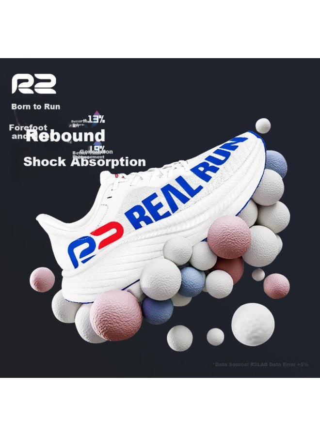 R2 Real Run 2.0 New Carbon Plate Running Shoes Spring Lightweight Marathon Cushioning Breathable Professional Running Shoes For Men And Women - Image 3
