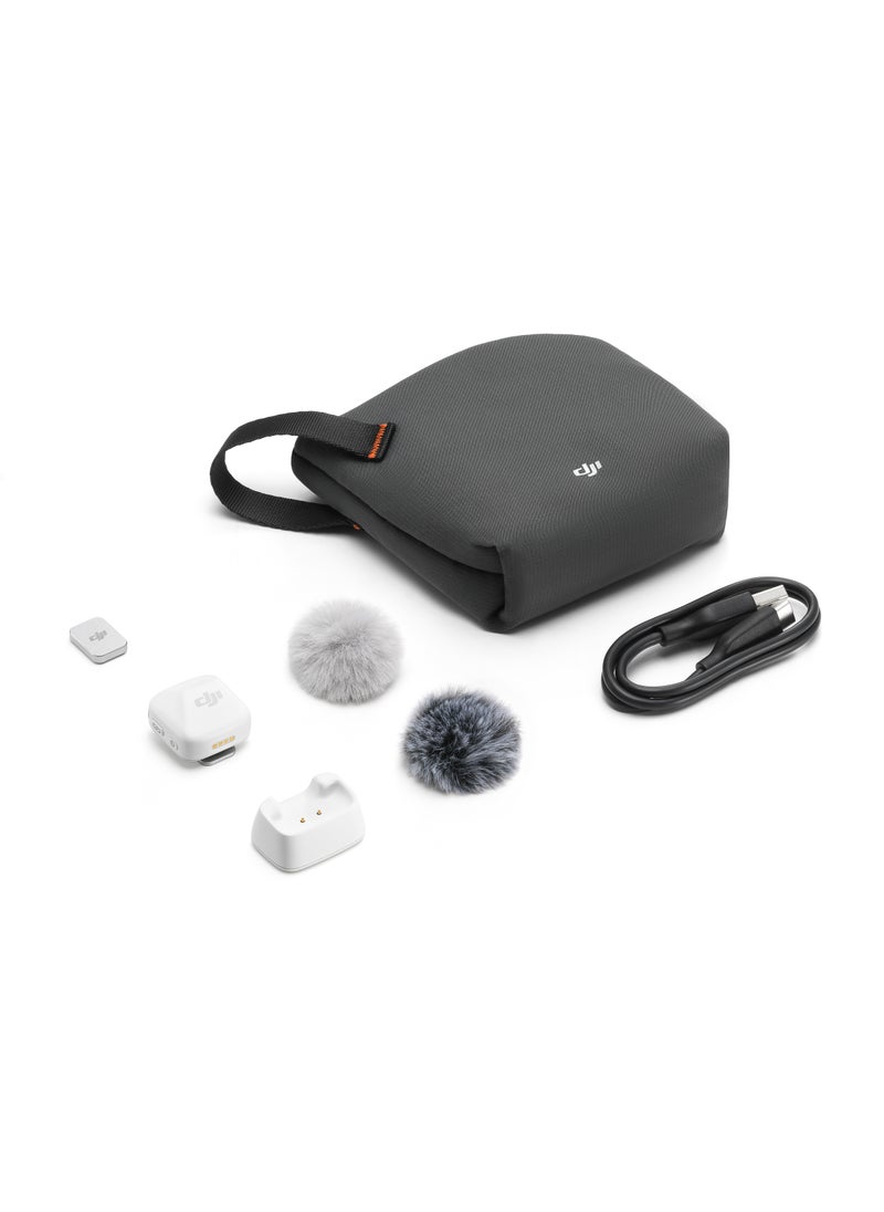 dji - Mic Mini Transmitter (Arctic White) - Image 1