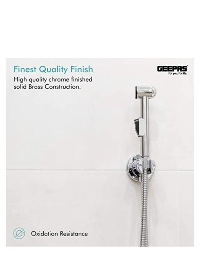 GEEPAS Geepas Gsw61069 Hand Held Toilet Bidet Sprayer, Silver - Image 2