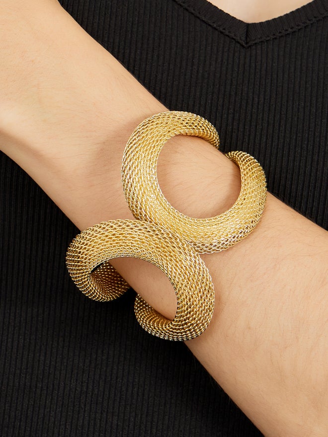 Styli Styli Textured Cuffed Bracelet  - Image 1