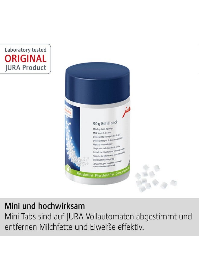 jura Jura Mini Tabs Milk System Cleaner - Refill Pack for Dispensing System - For 30 Cleanings  - Image 2
