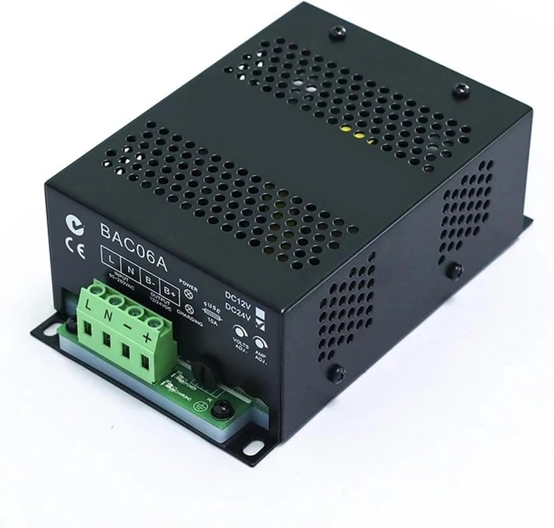 BAC06A 12V 24V 6A Battery Charger for Diesel Generator(BAC06A-12V)