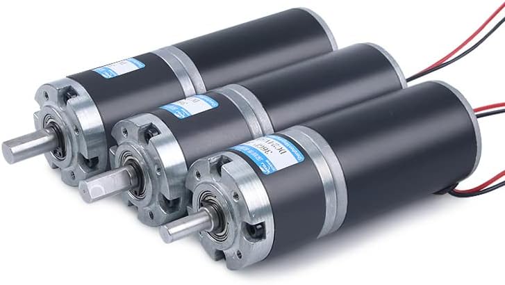 36-36ZY High Torque Low Noise Long Life Reversible Adjustable Speed Geared Motor 12V 24V DC Planetary Gear Motor - (Speed(RPM): 24v 22rpm/ Voltage(V): 6mm) (24v 16rpm 8mm) - Image 1