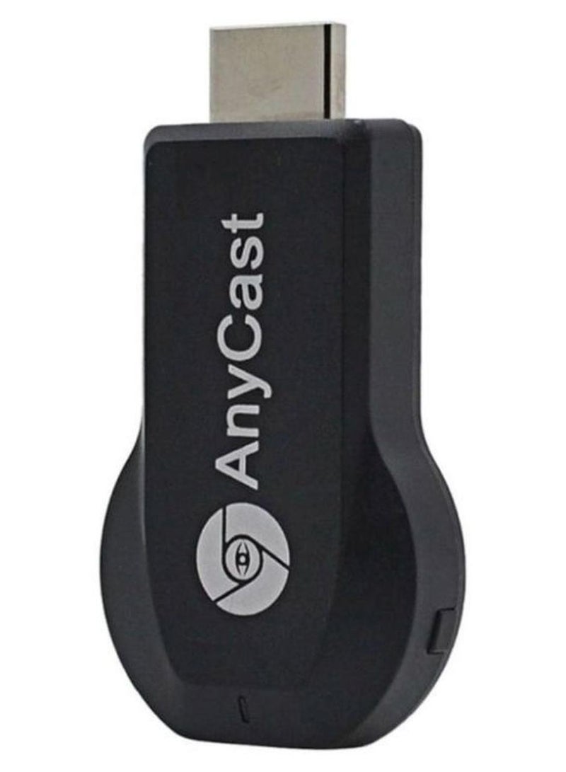 AnyCast Miracast Wi-Fi Wireless Display Receiver Dongle Black - Image 1