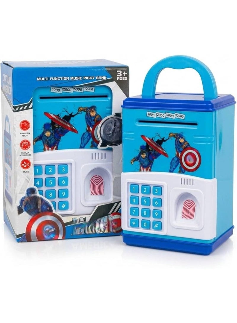 Electronic Money Bank for Kids | Fingerprint Money Bank | Fingerprint Piggy Bank for Kids | ATM Piggy Bank | ATM Money Bank for Kids | Electronic Savings Bank | Kids Money Saving Box | Electronic Coin Bank | Kids Money Bank | Kids Savings Bank | Electronic Safe Bank for Kids | Kids Money Safe | Password Piggy Bank | PIN Code Money Bank | Fingerprint & PIN Money Bank | Cash & Coin Saving Bank | Automatic Cash Deposit Piggy Bank | Musical & Light-Up Money Bank | Smart Piggy Bank for Kids | Kids Cash Saving Machine | Kids ATM Machine | Electronic Piggy Bank Toy | Electronic Bank for Kids | Kids Savings Box | Money Saving Learning Bank | Interactive Money Bank | Kids Money Bank with Sound & Lights | Electronic ATM Piggy Bank with Fingerprint | ATM Safe Bank for Kids | Smart Savings Bank | Cash & Coin Bank | Cash Deposit Machine for Kids | Kids Bank Toy | Savings Bank with Sound & Light Effects - Image 1