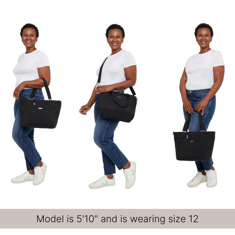 Baggallini Avenue Tote - 12x18 Laptop Tote Bag for Women - Lightweight Work Travel Carry On Bag - Image 5