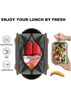 Lunch Bags,Lunch Bag for Women Men and Kids,Reusable Lunch Bags,with Bottle Holder and Side Pockets,Insulated Cooler Tote Bag,for Work Picnic or Travel - pzsku/Z187154C1BAF6C2D627D0Z/45/_/1723023686/f1da0a44-ec63-4efc-b06a-804aa351d82f